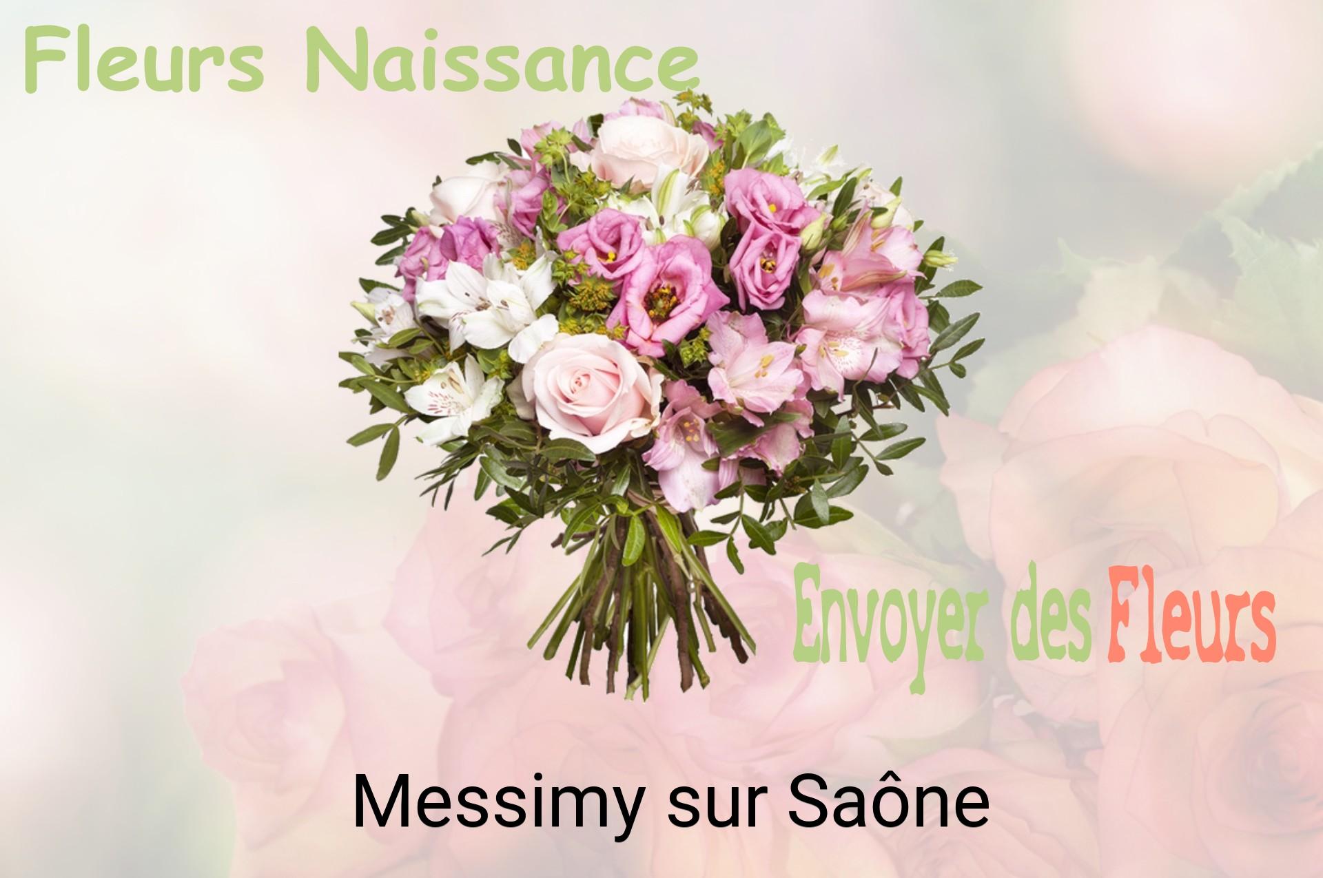 Bouquet de fleurs de naissance livré à Messimy-sur-Saône