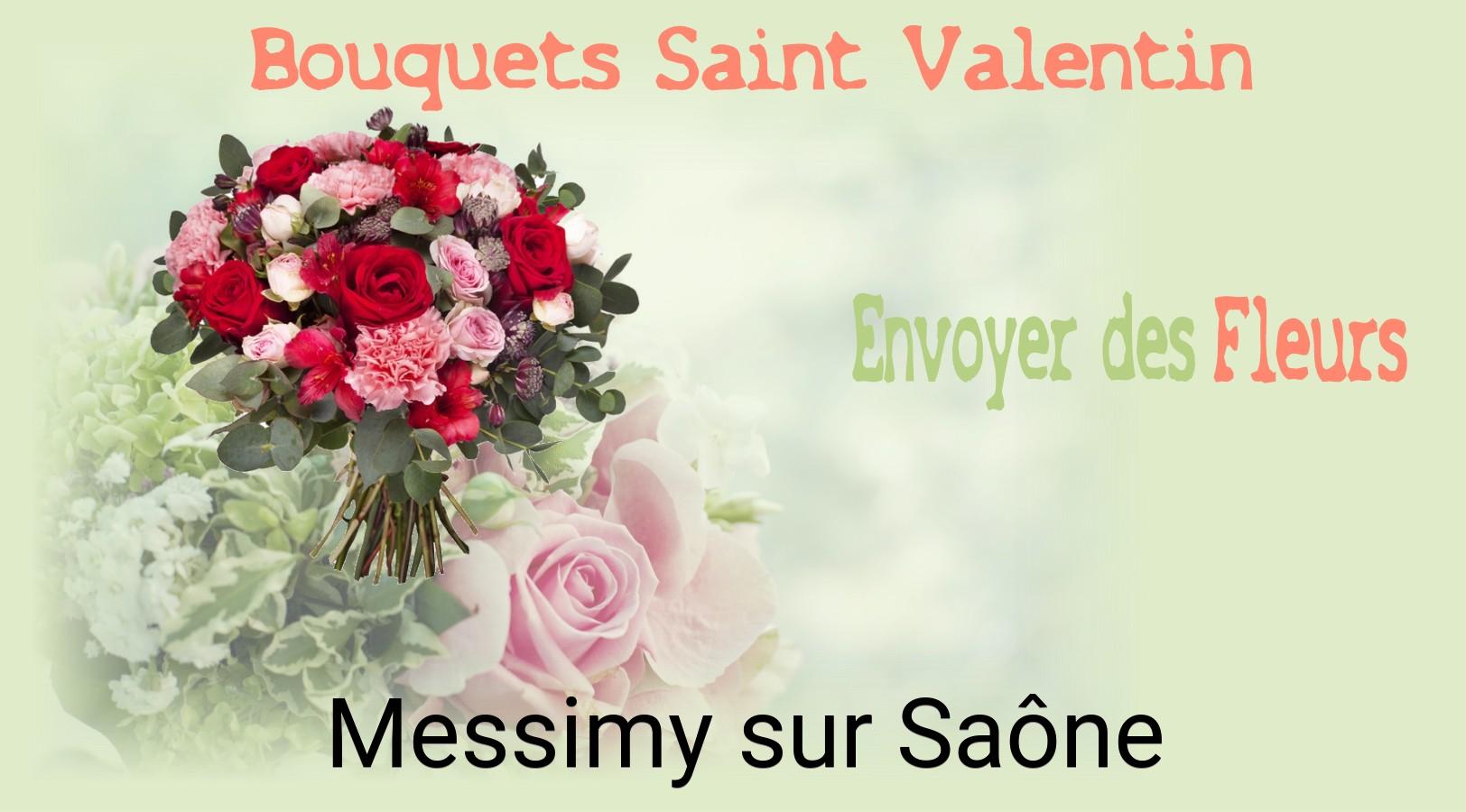 Roses de Saint-Valentin livrées à Messimy-sur-Saône